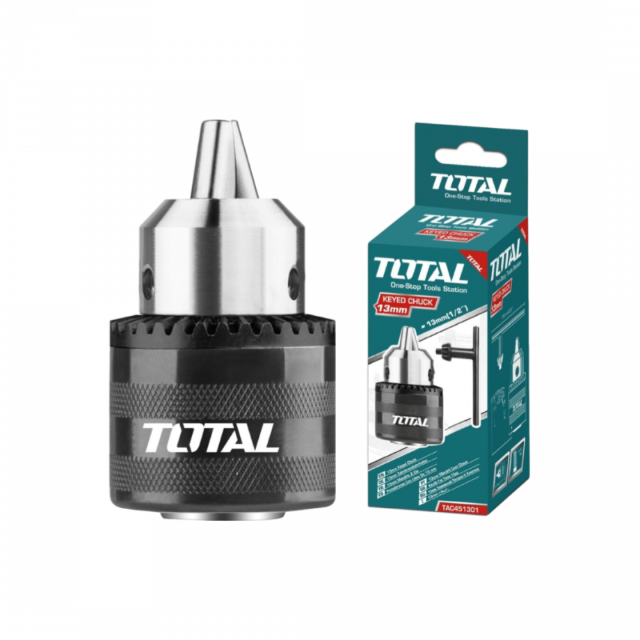 ក្បាលស្វាន - Total TAC451301.1 drill chuck (1.50-13mm)