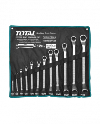 ឈុតសោរចិញ្ជៀន - Total Double Ring Spanner 6-32mm