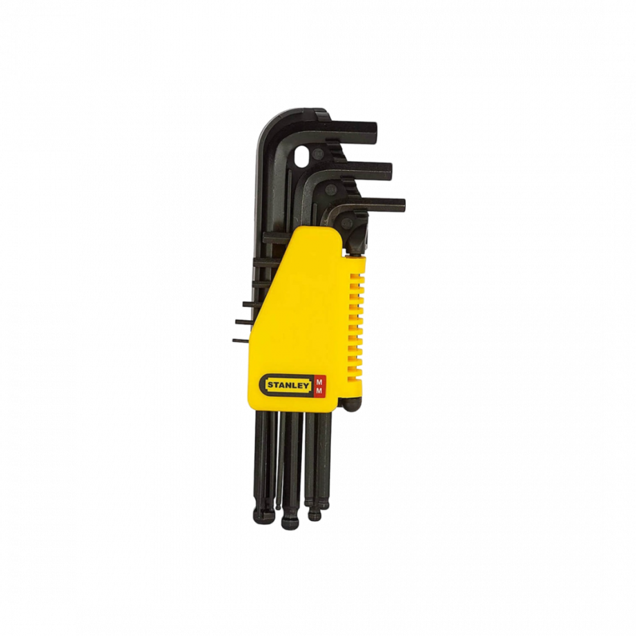 ឈុតសោរតាន់ - Stanley metric hex key set 69-256 (1.50-10mm) (9pcs/set)